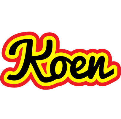 Koen flaming logo