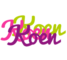 Koen flowers logo