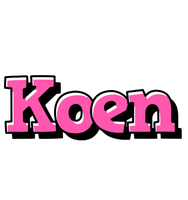 Koen girlish logo