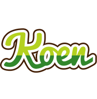 Koen golfing logo