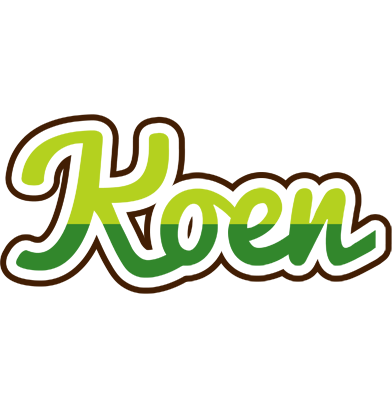 Koen golfing logo