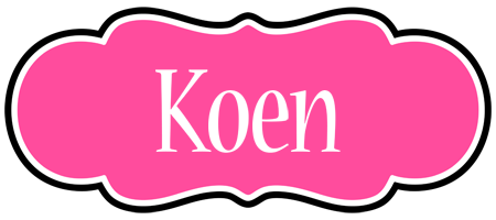 Koen invitation logo