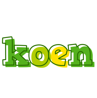 Koen juice logo