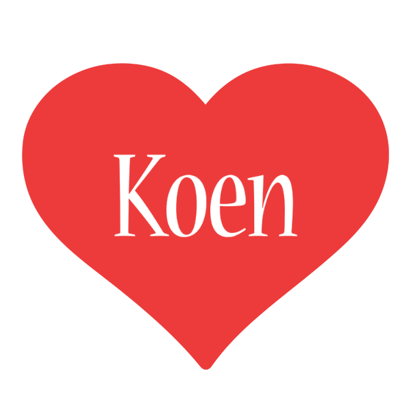 Koen love logo