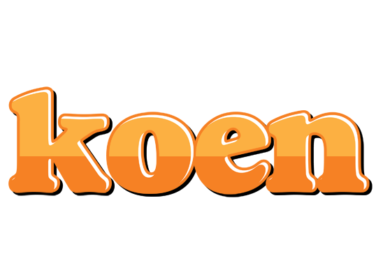 Koen orange logo