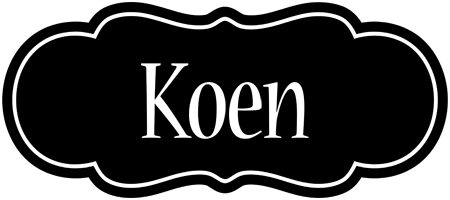 Koen welcome logo