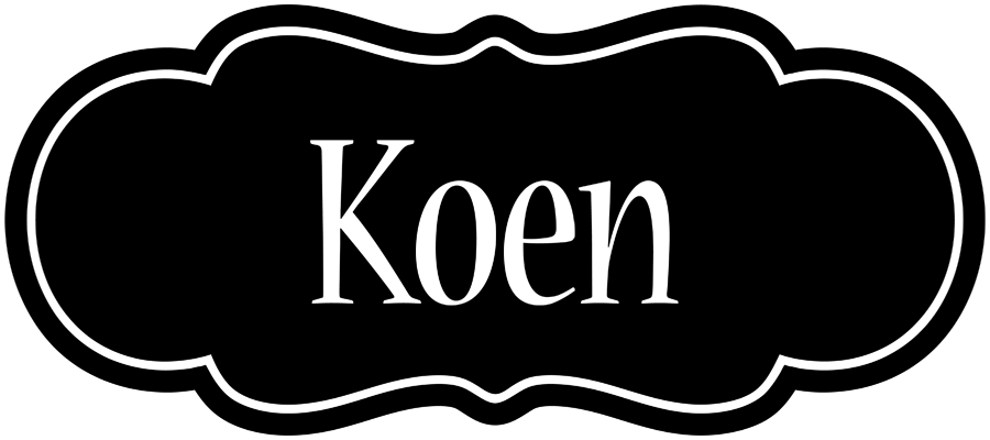 Koen welcome logo