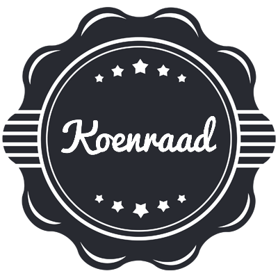 Koenraad badge logo