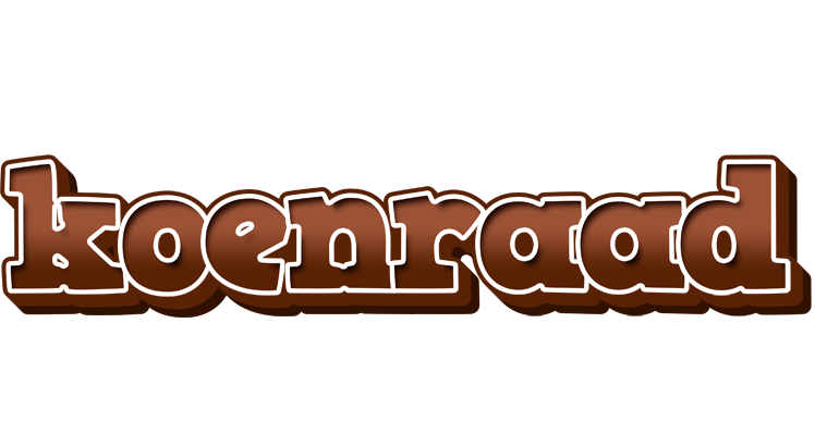 Koenraad brownie logo
