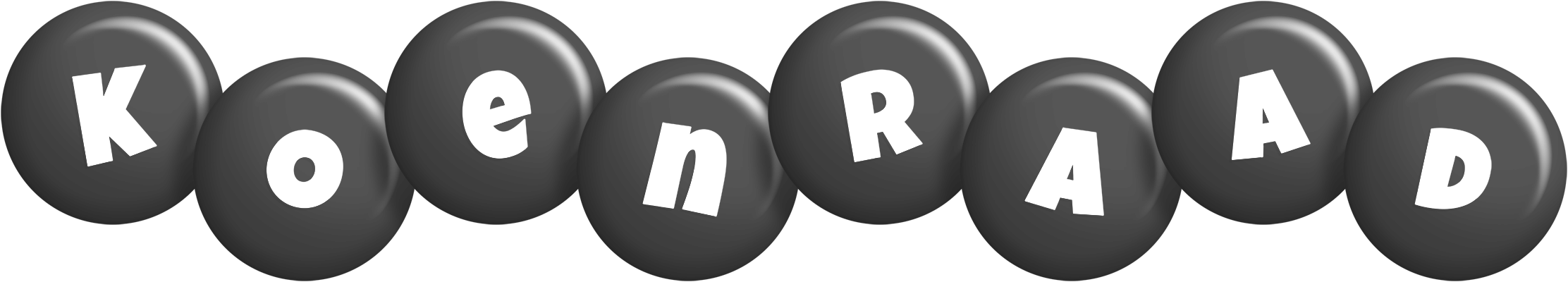 Koenraad candy-black logo