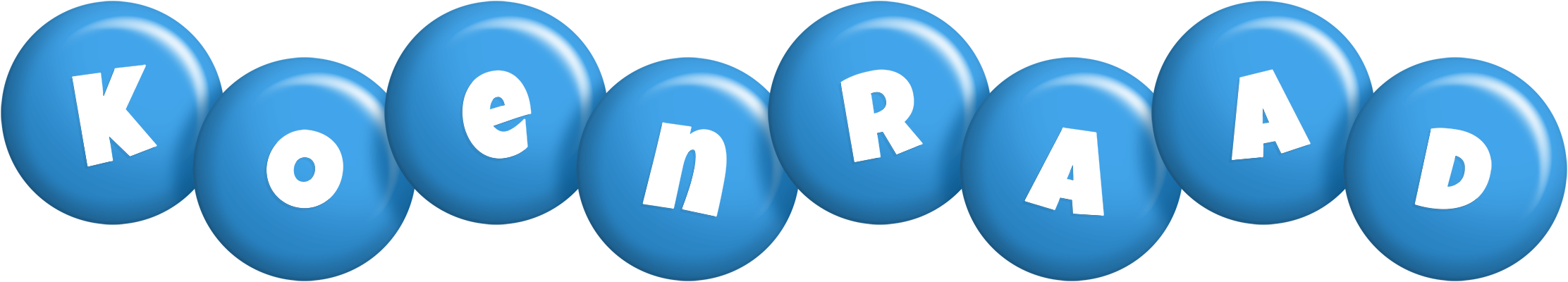 Koenraad candy-blue logo
