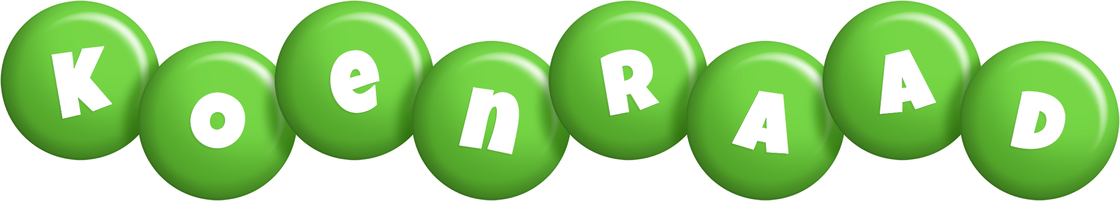 Koenraad candy-green logo