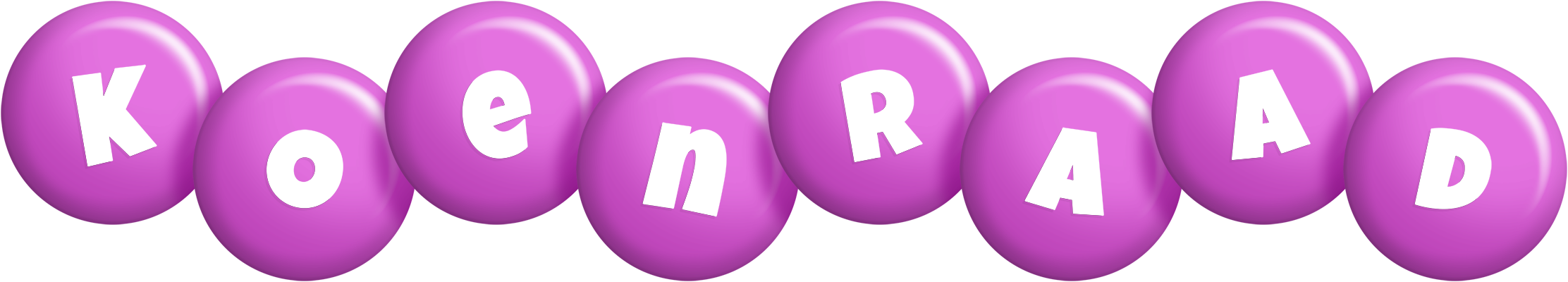 Koenraad candy-purple logo