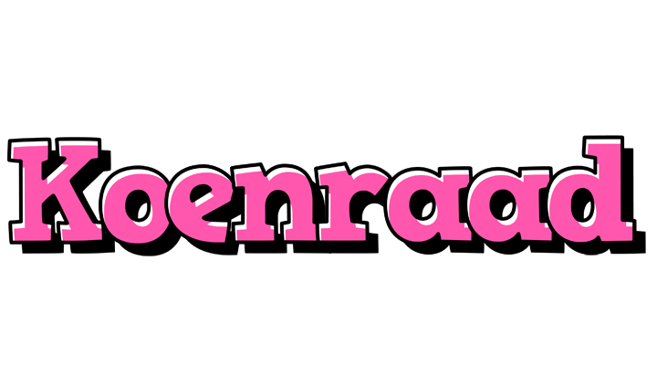 Koenraad girlish logo