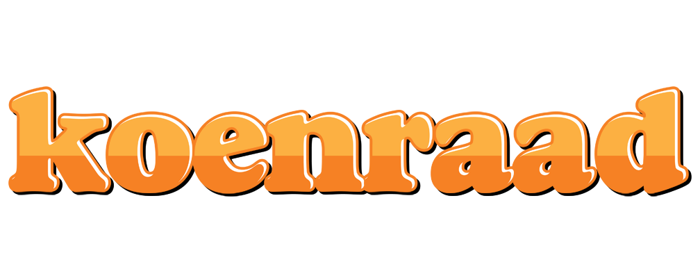 Koenraad orange logo