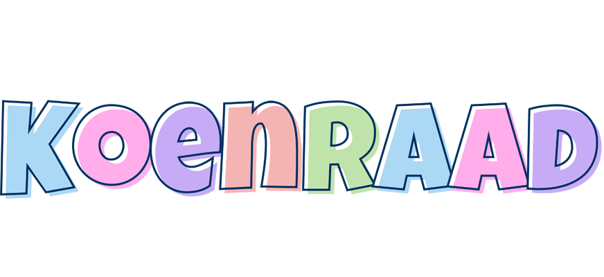 Koenraad pastel logo
