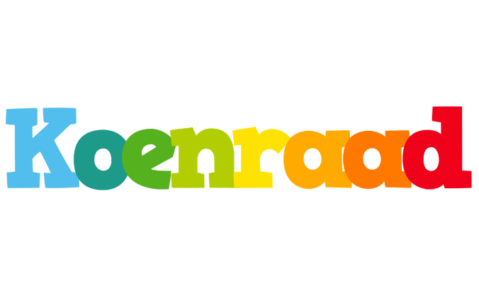 Koenraad rainbows logo
