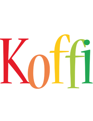 Koffi birthday logo
