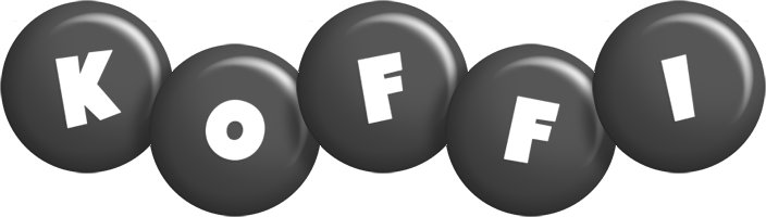 Koffi candy-black logo