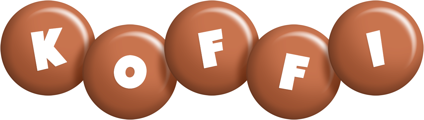 Koffi candy-brown logo