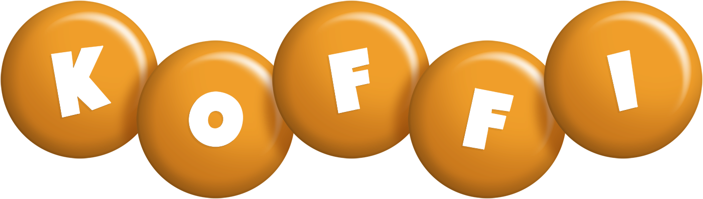 Koffi candy-orange logo