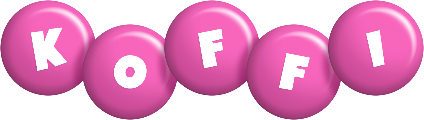 Koffi candy-pink logo