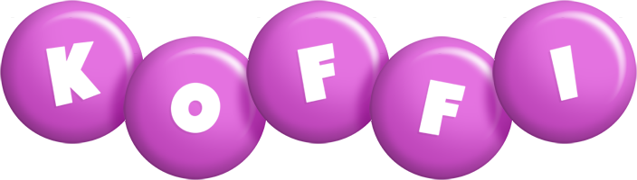 Koffi candy-purple logo