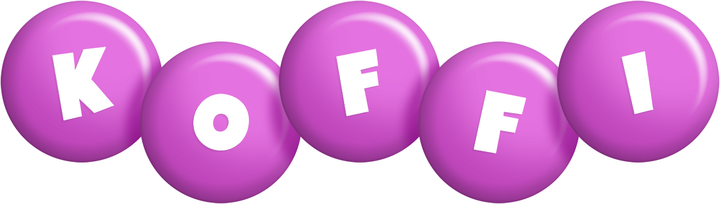 Koffi candy-purple logo