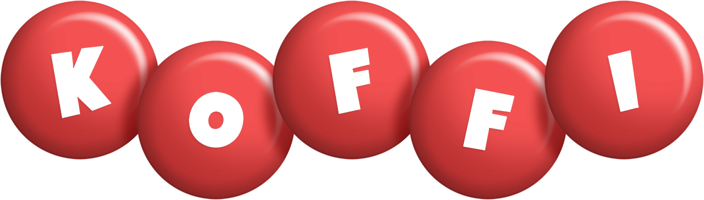 Koffi candy-red logo