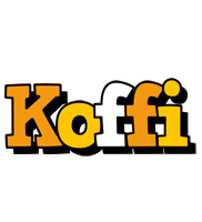 Koffi cartoon logo