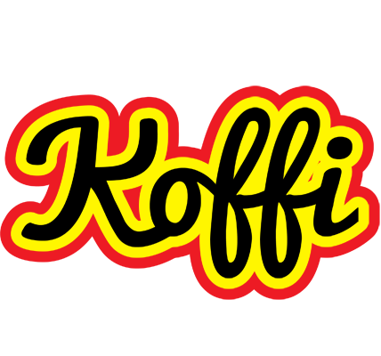 Koffi flaming logo