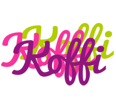 Koffi flowers logo