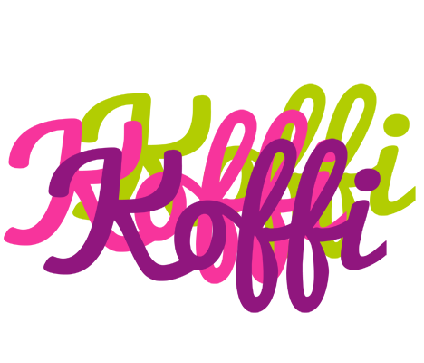 Koffi flowers logo