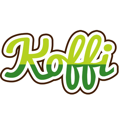 Koffi golfing logo