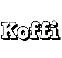 Koffi snowing logo