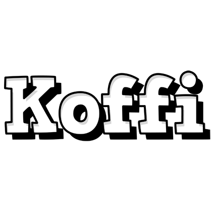 Koffi snowing logo