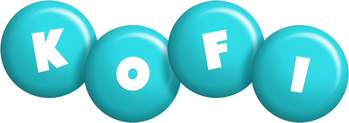 Kofi candy-azur logo