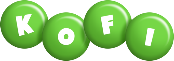 Kofi candy-green logo