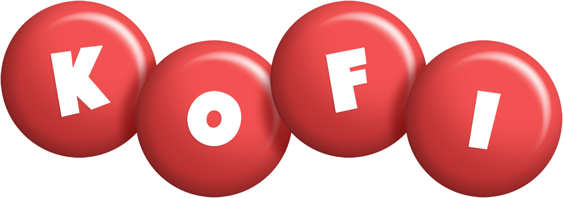 Kofi candy-red logo