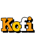 Kofi cartoon logo