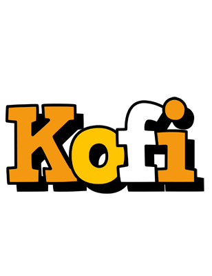 Kofi cartoon logo