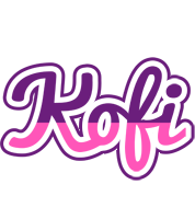 Kofi cheerful logo