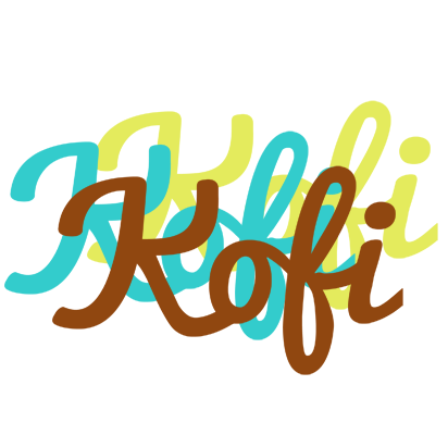 Kofi cupcake logo