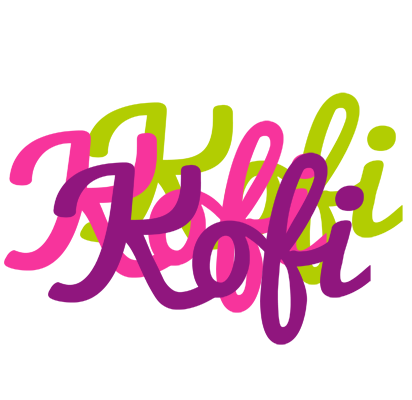 Kofi flowers logo