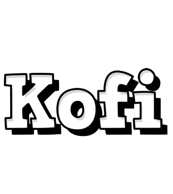 Kofi snowing logo