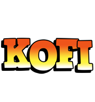 Kofi sunset logo