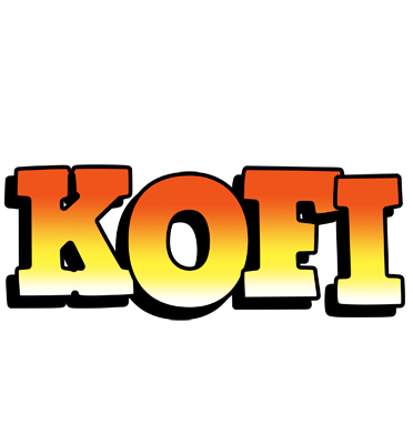 Kofi sunset logo