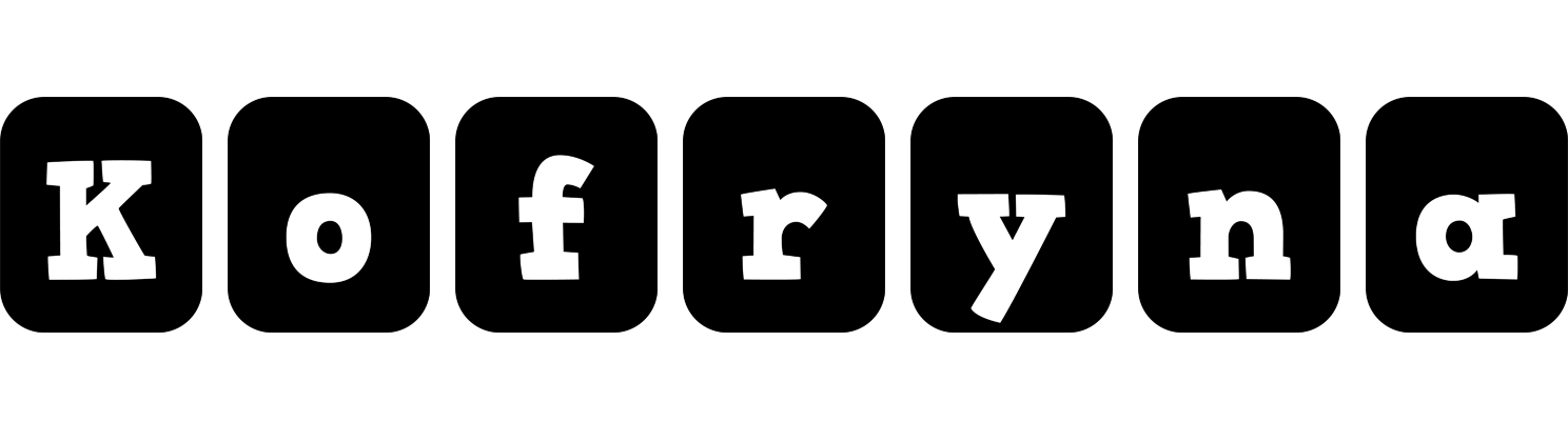 Kofryna box logo