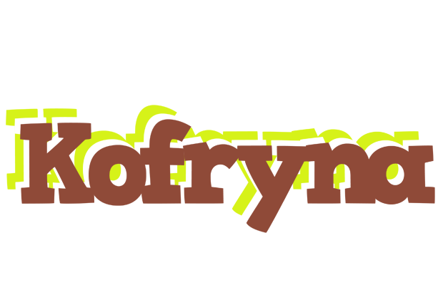Kofryna caffeebar logo
