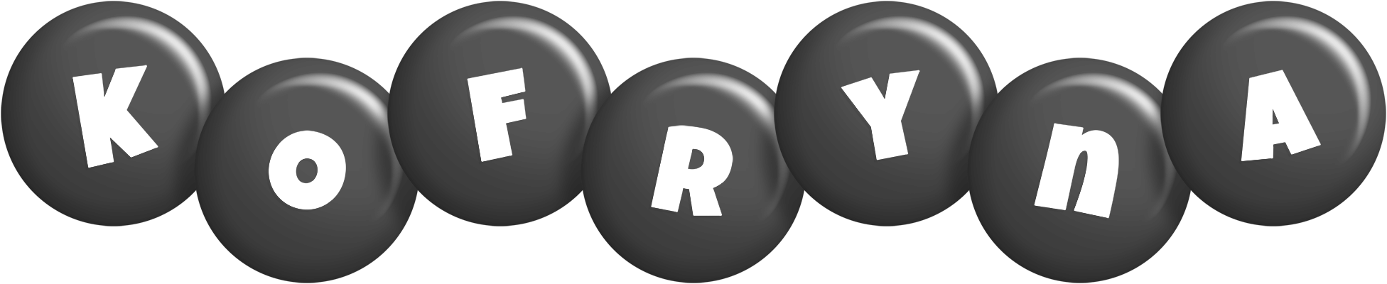 Kofryna candy-black logo